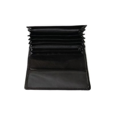 Peňaženka čašnícka 2 zips koža 100031766