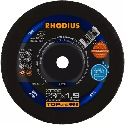 Rhodius Rezný kotúč 230 x 1,9 x 22,23 mm 200 210233