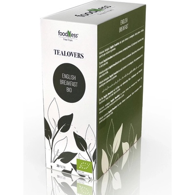 FoodNess Tealovers English Breakfast 20 sáčkov 40 g