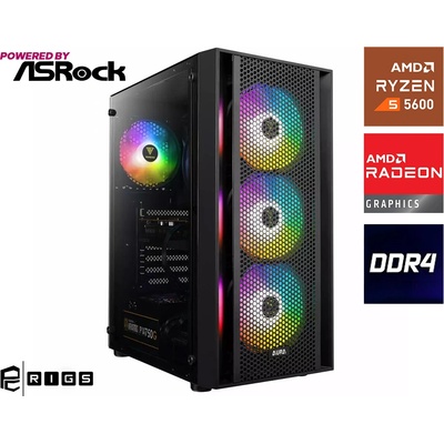 PCBuild MK1 Impact - Ryzen 5 5600G / 32GB DDR4 / 1TB NVMe (49106)