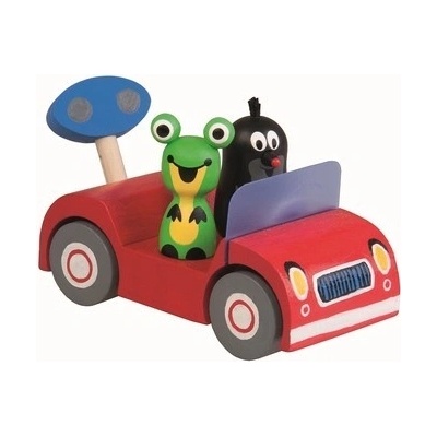 Detoa Krtek na výletě červené auto 13883/2