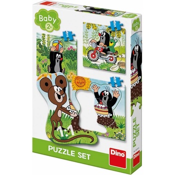 Image 1 of Dino - Puzzle Baby: Mole on the meadow - 40 - 99 piese