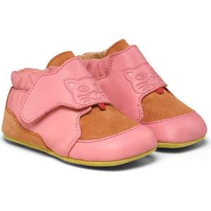 Affenzahn Детски обувки barefoot Affenzahn Kid's Krabbelschuh Leder Crawly Barefoot shoes - Cat / Pink - размер 20/21 (EU) (702-3538-0512)