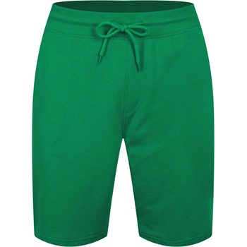 United Colors of Benetton Поларени къси панталони United Colors of Benetton Men's Fleece Jogger Shorts - Green