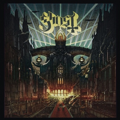 Ghost - Meliora Deluxe (Anniversary Edition) (Neon Green Coloured) (2 LP) (0888072725638)