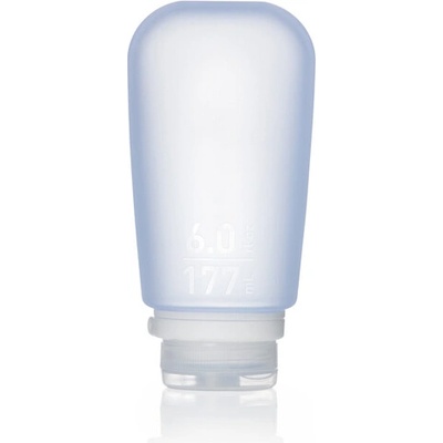 humangear GoToob+ Силиконова бутилка/чаша за пътуване 177 ml синя (072905)