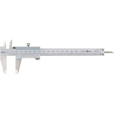 Mitutoyo Posuvné měřítko s noniem a plochým hloubkoměrem 0-150mm 530-101