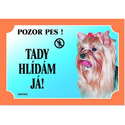 Beaphar Tabulka Tady hlídám! Jorkšírský teriér 1 ks
