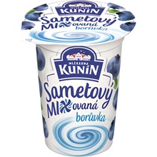 Mlékárna Kunín Sametový mixovaná borůvka 150 g