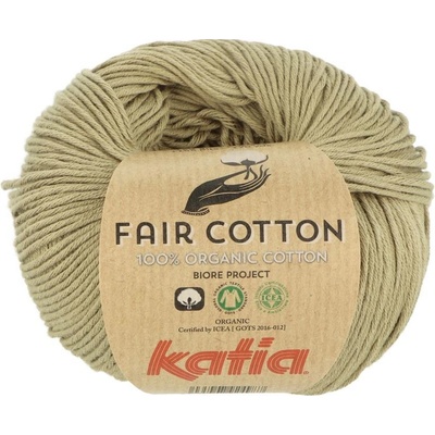 Katia Fair Cotton 23 světlá khaki