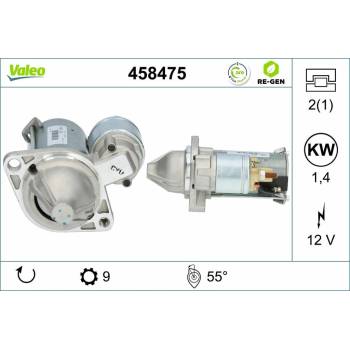 Startér VALEO 458475