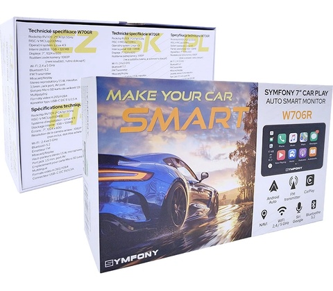 Symfony W706 Carplay Android Auto