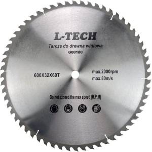 GEKO Трионен диск за дърво TCT 600x32x60T 63294 (G00180)
