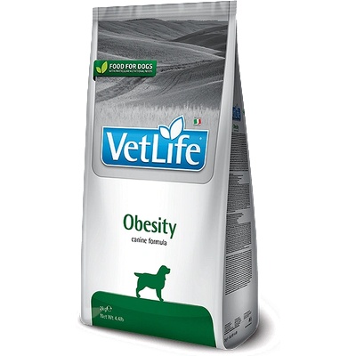Farmina VET LIFE NATURAL DIET DOG OBESITY - диетична суха храна за намаляване на наднорменото тегло при кучета със затлъстяване
