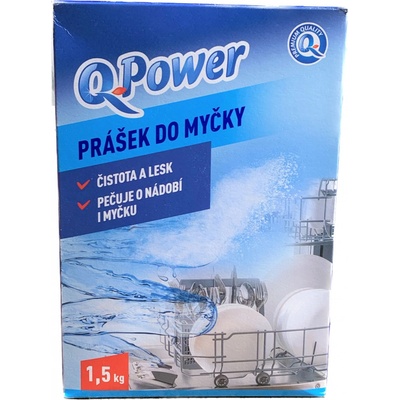 Q-Power prášek do myčky 1,5 kg – Zboží Mobilmania