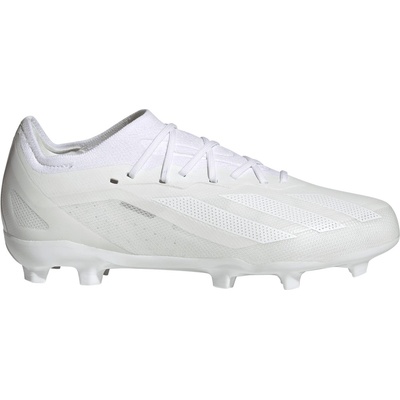 Adidas Детски футболни бутонки Adidas X Crazyfast Elite Childrens Firm Ground Football Boots - White/White