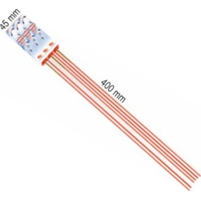 Padáčková raketa set průměr 19 mm 6 ks