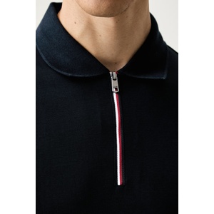 Tommy Hilfiger тениска с яка мъжка от памук (MW0MW43269)