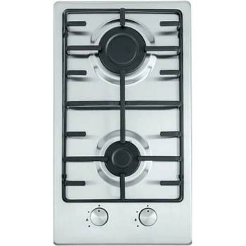 Finlux Газов плот за вграждане Finlux FX 320SIX, 3000 W, Две газови дюзи, 500 C, Решетка от чугун, Инокс (z6000)