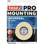 tesa ЛЕНТА Tesa PRO МОНТАЖНА ДВУСТРАННА ЗА ВЪТР. УПОТРЕБА 19ммx1.5м (66958-00006-00)