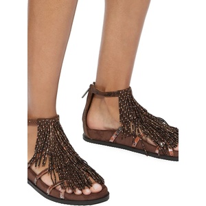 Kurt Geiger London сандали дамски Fringe Flat Sandal (5855335069)