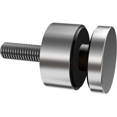 Hahn Steel Bodový držák skla pro profil, AISI 304 – Sleviste.cz