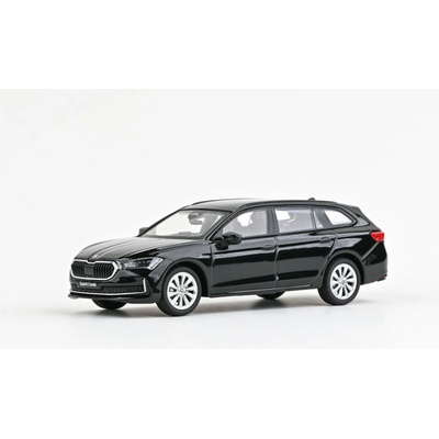 ABREX Škoda Superb IV Combi 2023 Čierna Ebony Metalíza 1:43