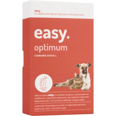 easy Лесно. Конопено масло за кучета и котки Оптимално до 20 кг