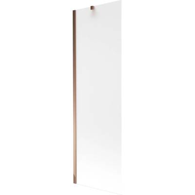 Mexen Next ванна параван еднокрил 60 x 150 cm, матиран, розово злато (895-060-000-00-30-60)