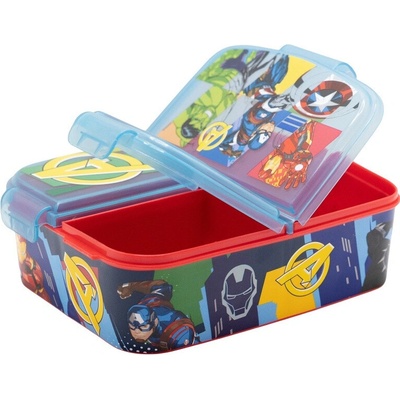 Avengers Seven Wonders Delený plastový box na desiatu 80120