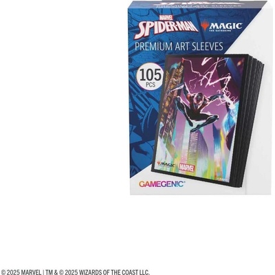 Gamegenic MTG x Marvel's Spider-Man: Premium Art Sleeves Spider-Man Miles Morales obaly 105 ks
