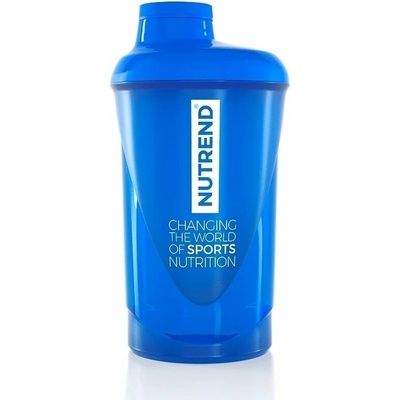 Šejker - Nutrend 600 ml. Červená