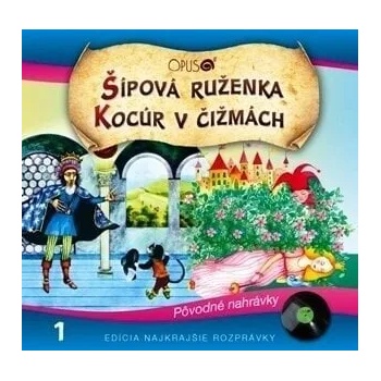 Image 1 of Najkrajšie Rozprávky - Šípová Ruženka / Kocúr v čižmách (CD) (8584019270927)