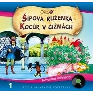 Najkrajšie Rozprávky - Šípová Ruženka / Kocúr v čižmách (CD) (8584019270927)