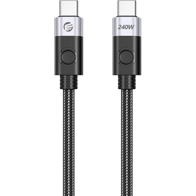 Orico CC240 USB - C / USB - C PD 240W 1.5, čermá