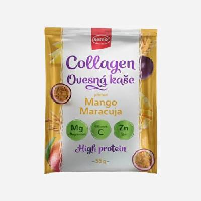 Semix Ovsená kaša s kolagénom s mangom a maracujou so sladidlom 55 g