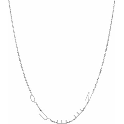 Eppi Strieborný náhrdelník s 5 písmenami N45013