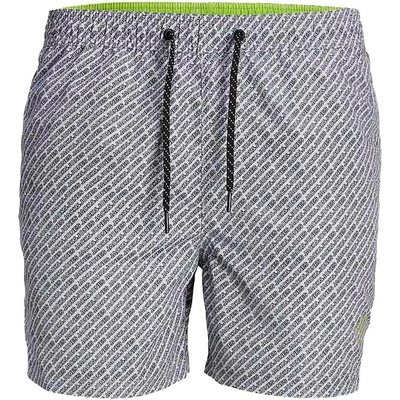 JACK & JONES Бански гащета Jack & jones Jpstfiji swimming shorts - Grey (White)