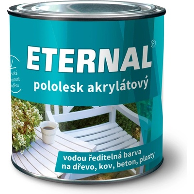 Autis Eternal pololesk akrylátový 0,35kg tm. hnědý