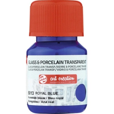 Barva na sklo a porcelán 30 ml modrá