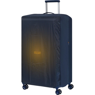 American Tourister L Navy Orange