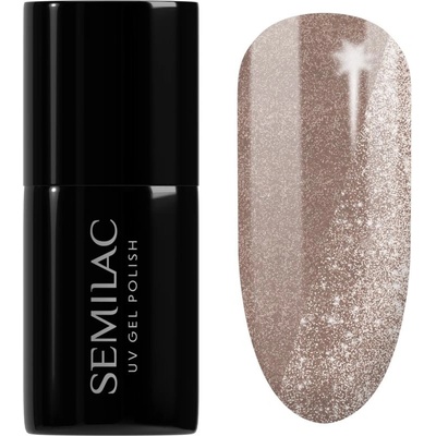 Semilac - gelový lak 408 Less Sugar 7ml Golden