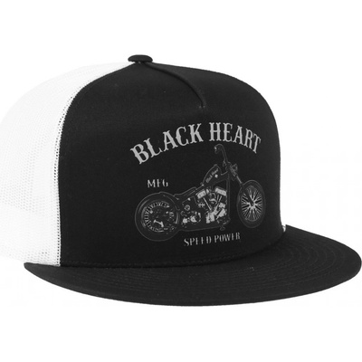 BLACK HEART CHOPPER WHT 9781