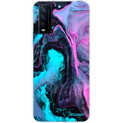Pouzdro Picasee silikonové Vivo Y11s Lean 2 čiré