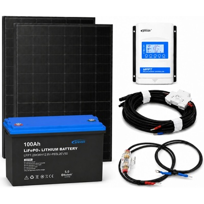 Ecoprodukt solárny ostrovný systém EPEVER 24V 940Wp 40A 100Ah