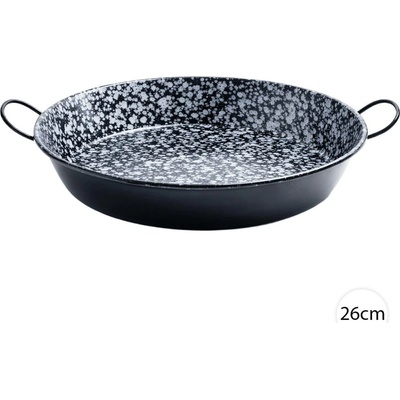 Perfect Home smaltovaná pánev 26cm – zapékací, grilovací, paella, 10115