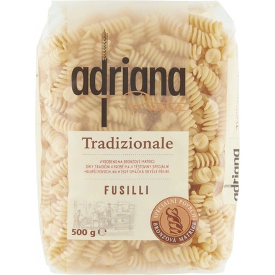 Adriana Pasta Tradizionale Fusilli těstoviny semolinové sušené 0,5 kg