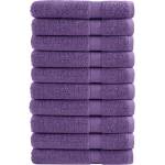vidaXL Премиум кърпи за сауна SOLUND 10 бр лилави 80x200 см 600 gsm (137364)