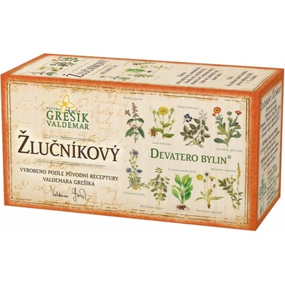 Grešík čaj Žlčníkový 20 x 1,5 g