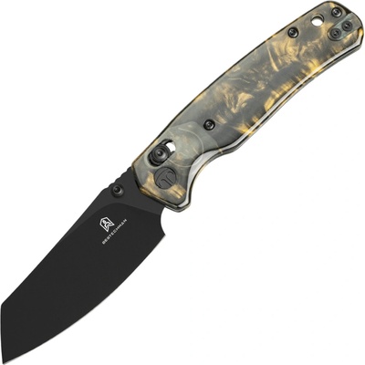 Bestechman Cicada's wing 10Cr15MoV Black PVD Resin BMK06S